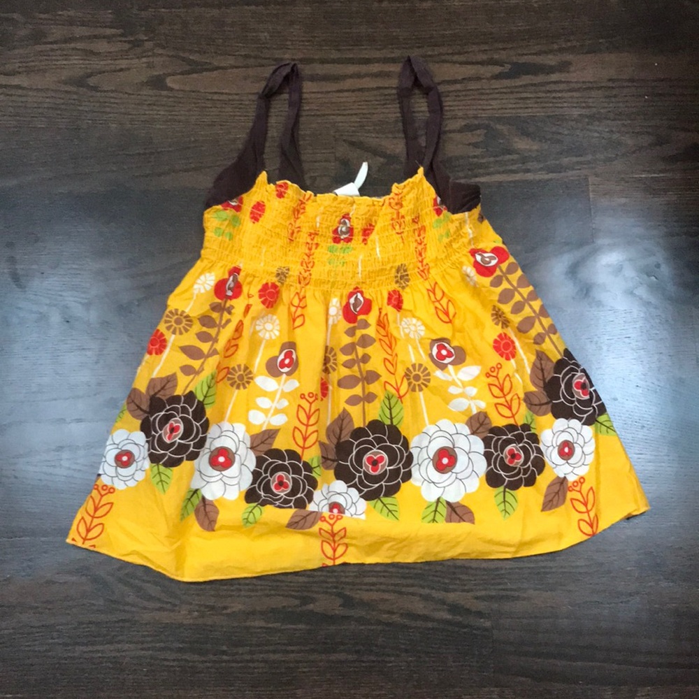 Yellow Cotton Top